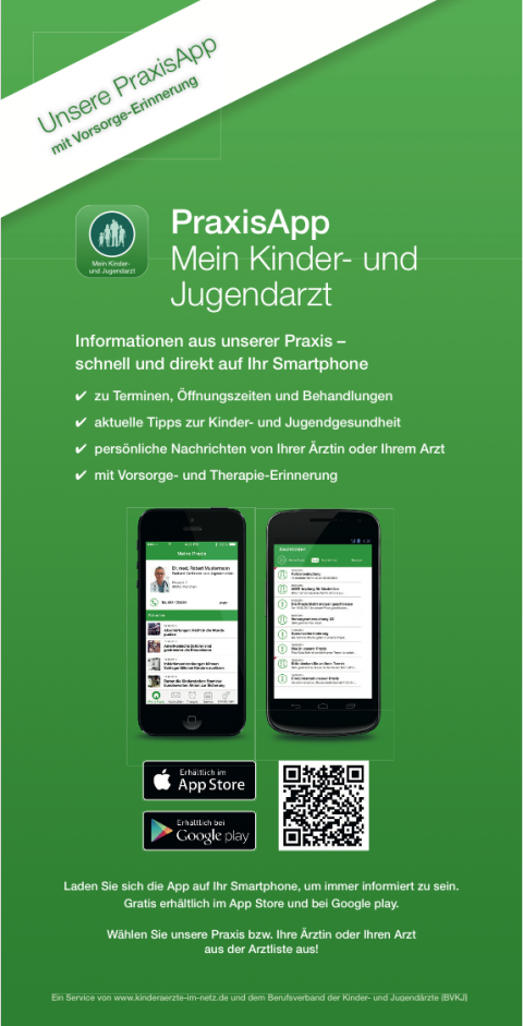 zum kostenlosen download unserer praxisapp2.480.941.s